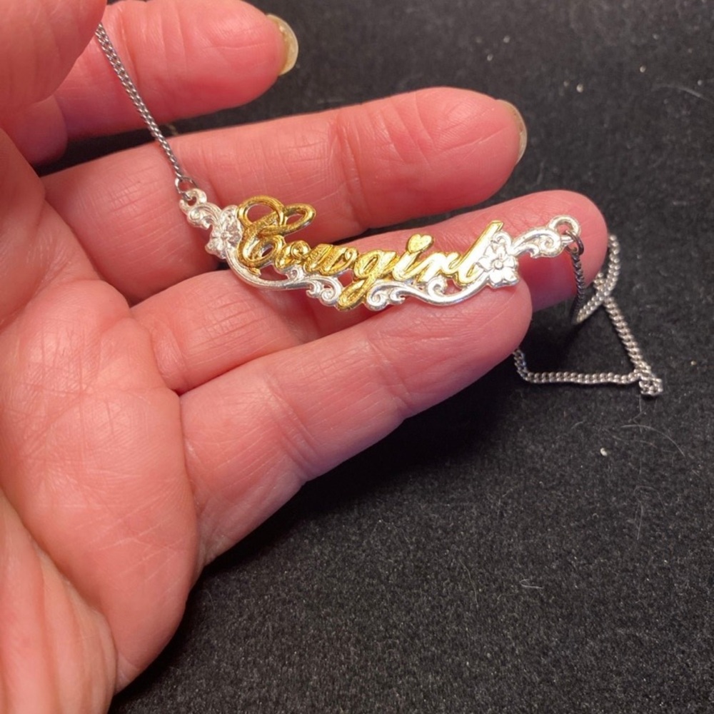 Cowgirl necklace
